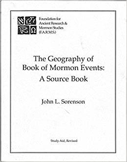 Cover of John Sorenson Geography of Book of Mormon Events Sourcebook