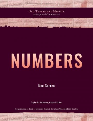 Cover of Old Testament Minute: Numbers by Noe Correa.