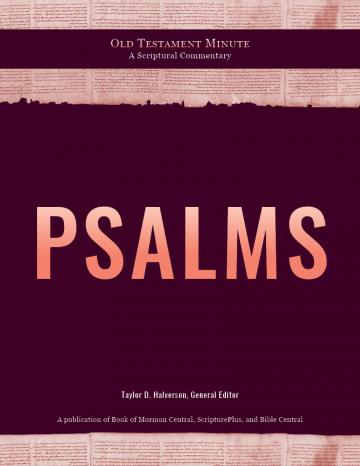 Cover of Old Testament Minute: Psalms by David J. Larsen.