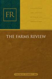 Cover of FARMS Review