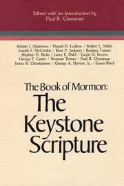 The Book of Mormon: The Keystone Scripture
