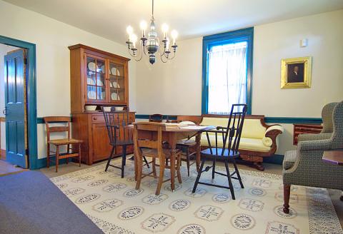 Alternate interior view of the Johnson home. Taken in 2008.