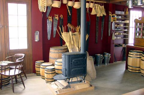 Interior view of the Whitney store. Taken in 2003.