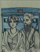 Elizabeth and Isaac Hale by Annie Gutierrez