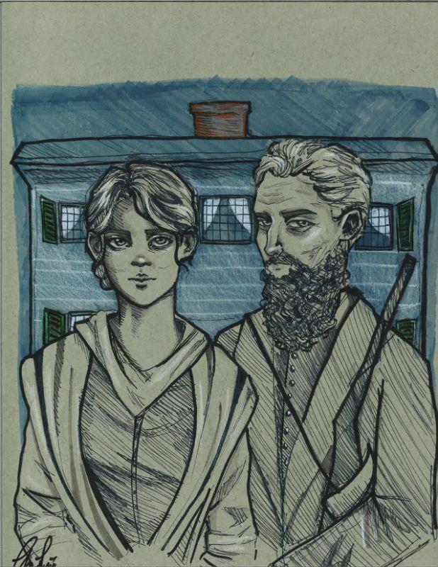 Elizabeth and Isaac Hale by Annie Gutierrez